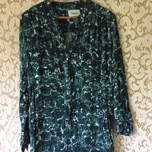 GANNI Green Floral Jumpsuit